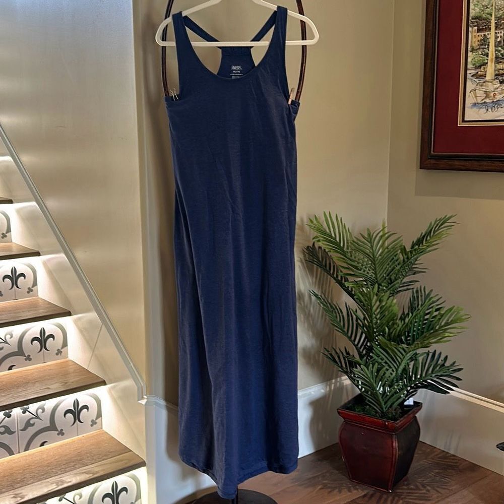 Blue knit Halter Sundress